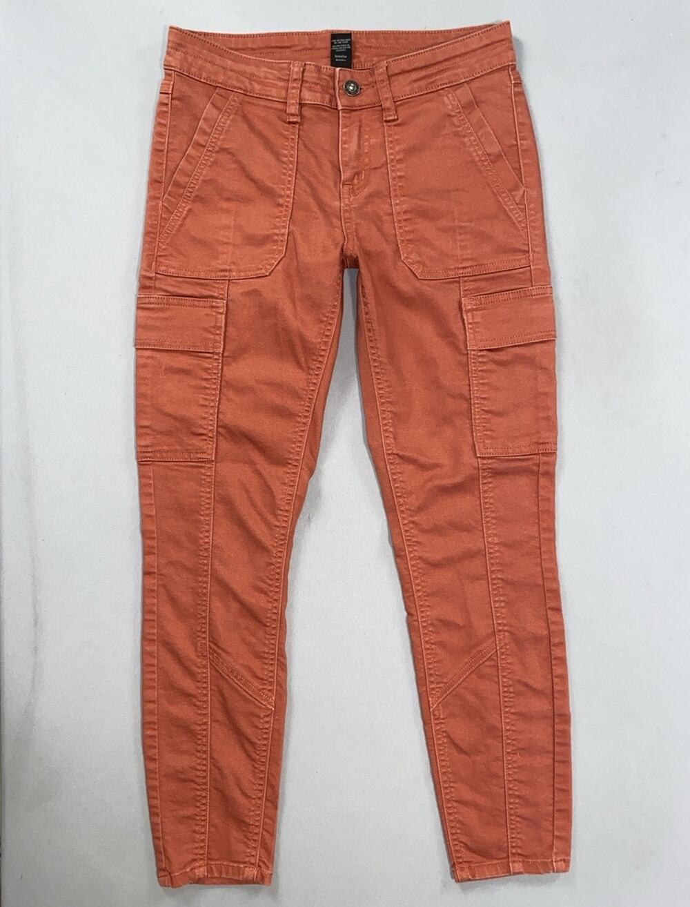 Prana W4120RG38 Women's Trail Mixer Skinny Utility Cargo Hiking Pants. Red, 2